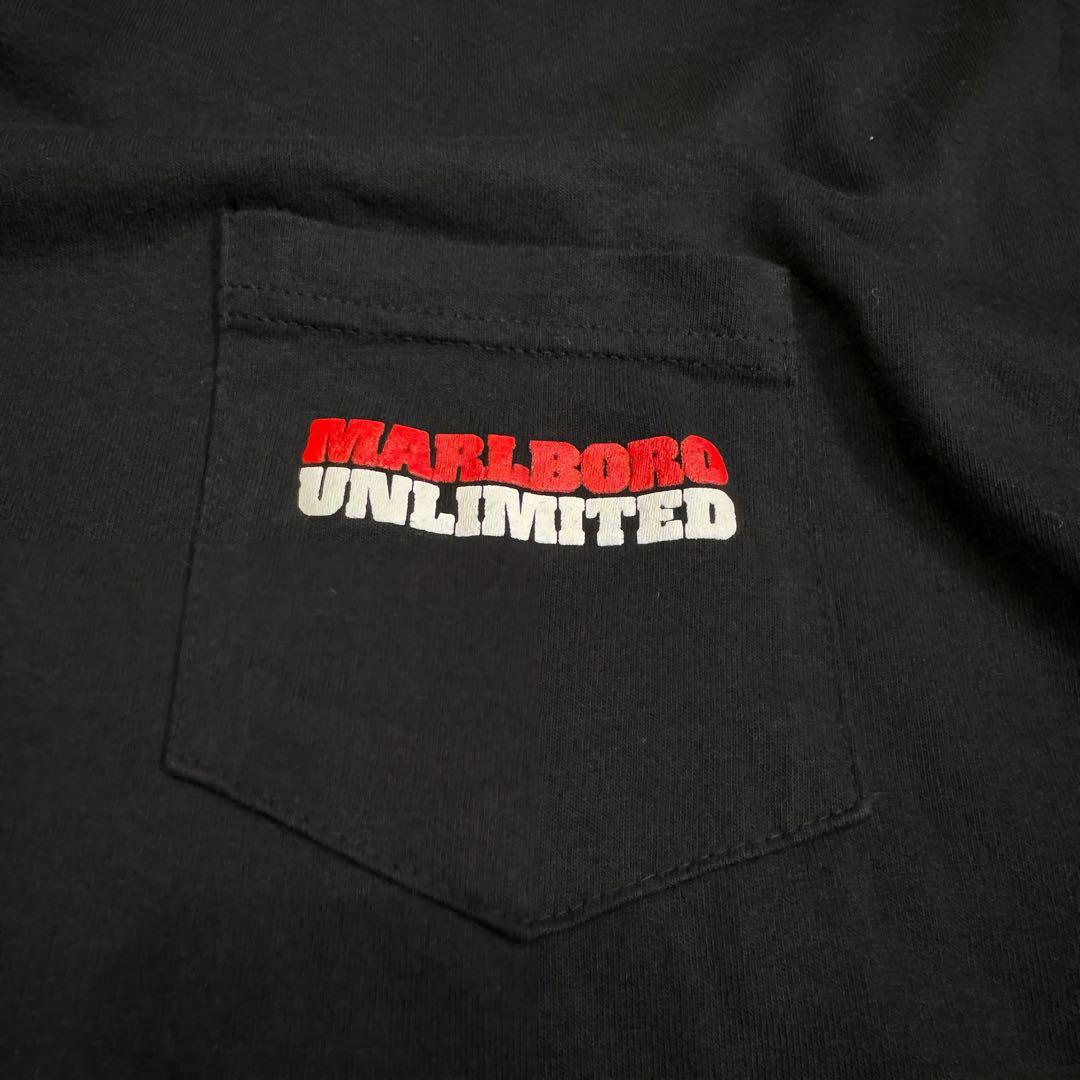 90s USA製 Marlboro マルボロ リザード Tシャツ ポケT