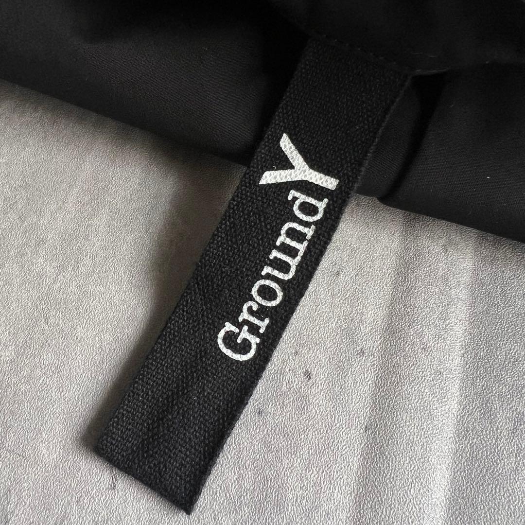 【極美品】24SS　GroundY　グラウンドワイ　ブロードダッフルフードシャツ