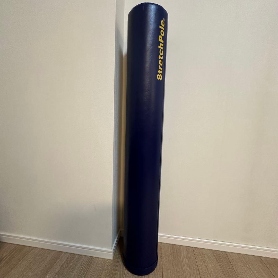 DVD&ブック付 LPN社製 ストレッチポール EX98cm ネイビー