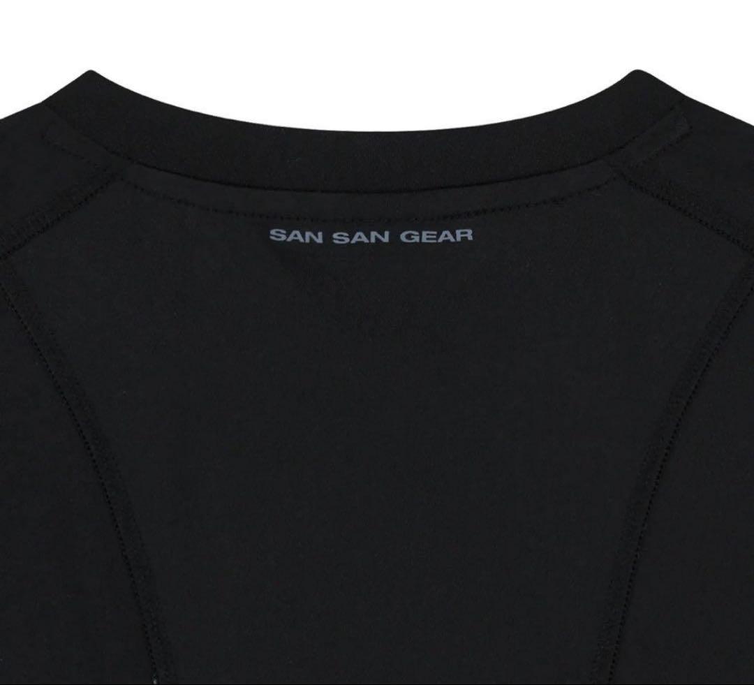 SANSANGEAR ブラック Tシャツ25ss 新作