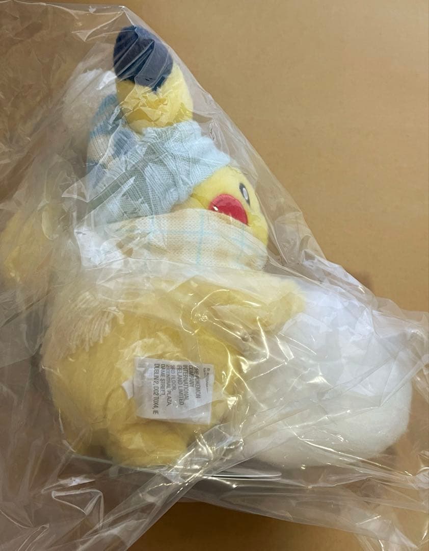 【新品未開封品】ポケモン ぬいぐるみ 雪だるま ポケモンセンター限定 ピカチュウ