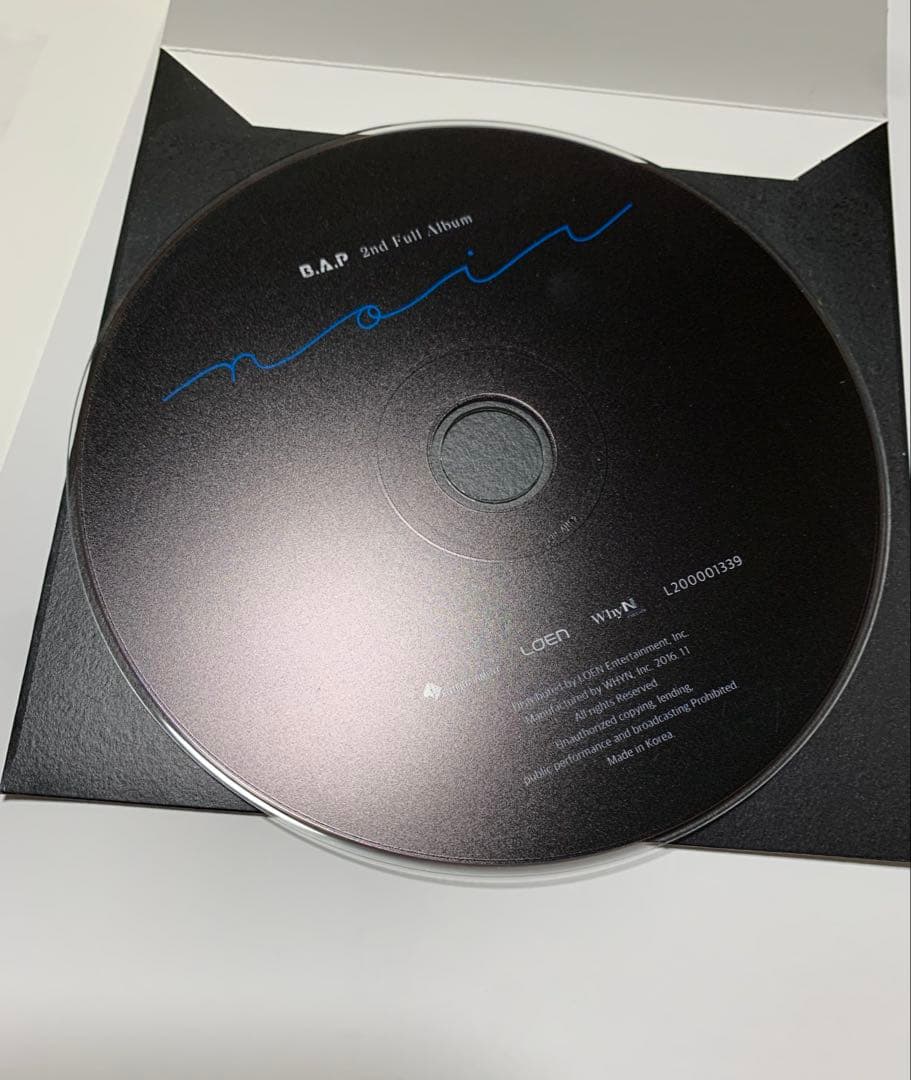 B.A.P 2nd Full Album NOIR 通常盤