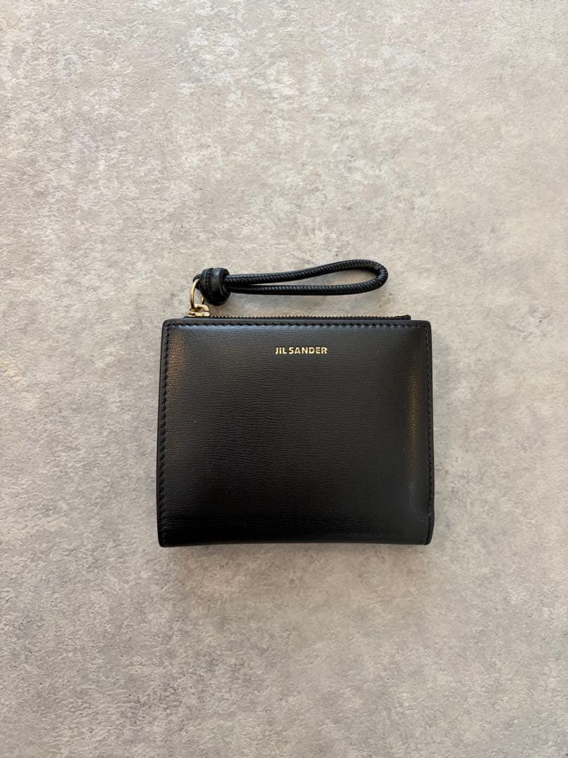 JIL SANDER Giro 二つ折り財布 ブラック