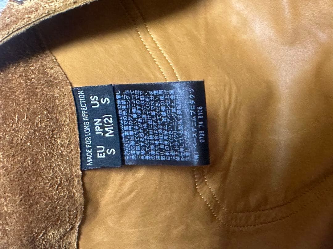 17aw orslow レザージャケット