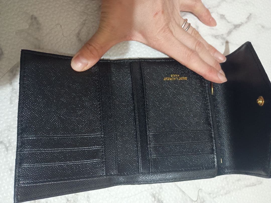 YSL折り財布