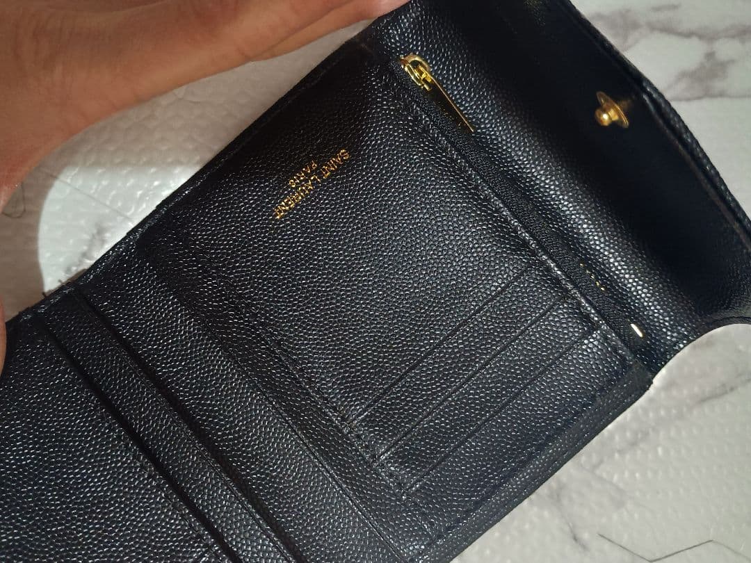 YSL折り財布