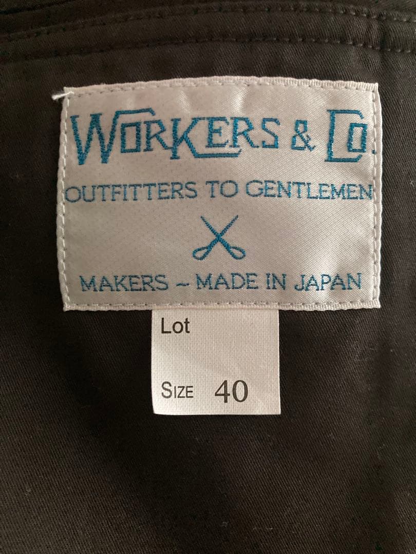 32222 美品 WORKERS Maple Leaf Jacket