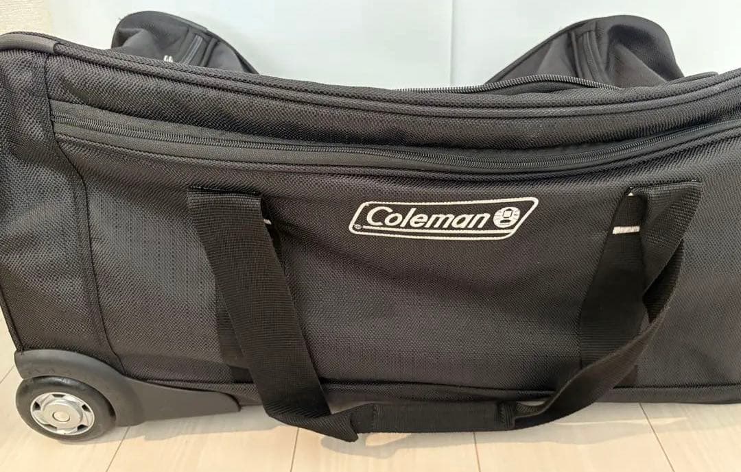 Coleman ブラック ボストンバッグ