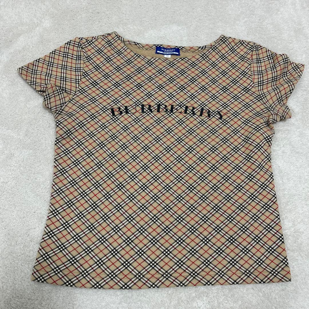 ♦︎新品同様♦︎BURBERRY BLUE LABEL♦︎チェック柄 半袖Tシャツ