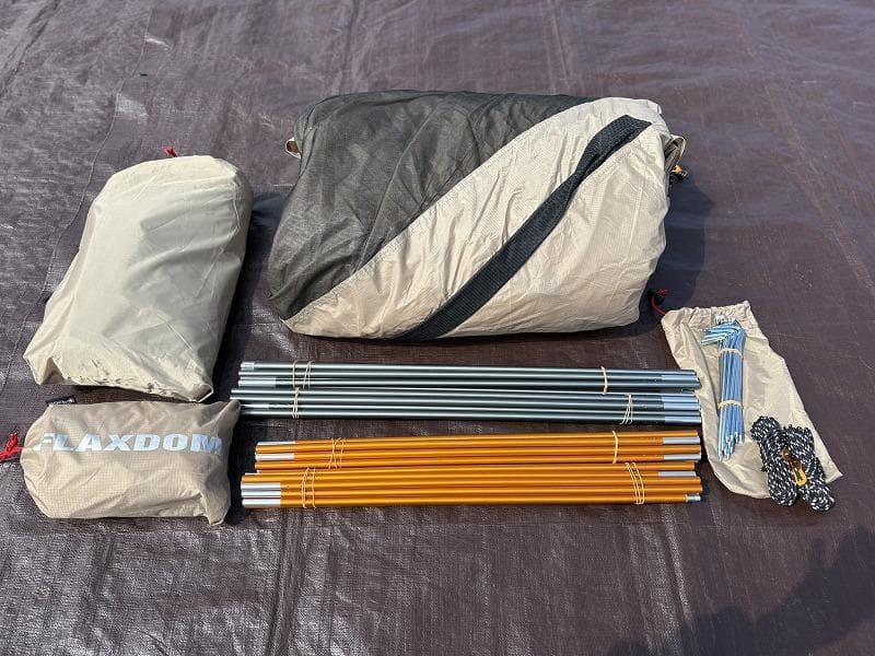 T*e様 スイス アルパインクラブ FLAX DOME フレックスドームテント