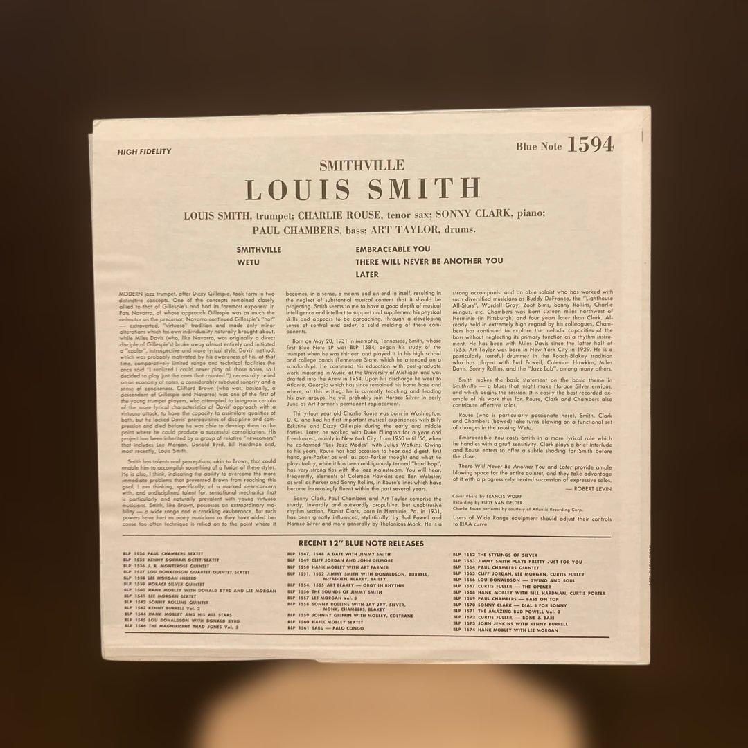 blue note BLP1594 ブルーノート ジャズレコード USA RVG