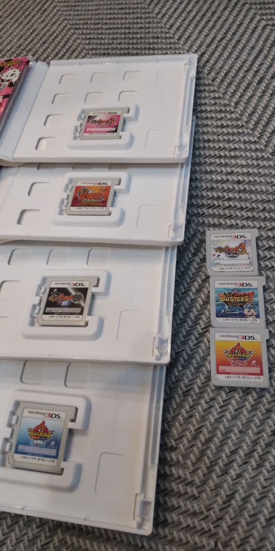 中古妖怪ウォッチソフト７点まとめ売り妖怪ウォッチ3スキヤキ赤猫団白犬隊元祖など