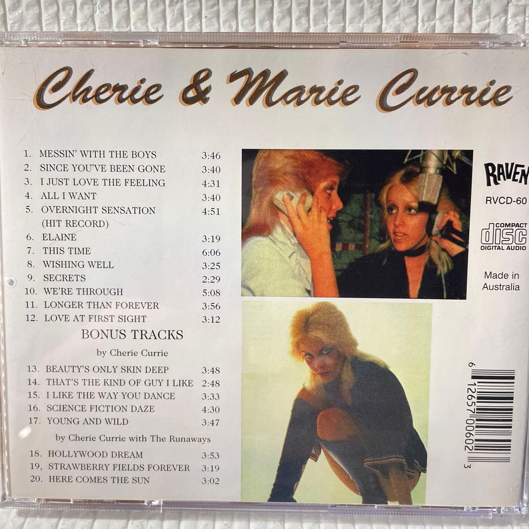 AOR CD CHERIE＆MARIE CURRIE