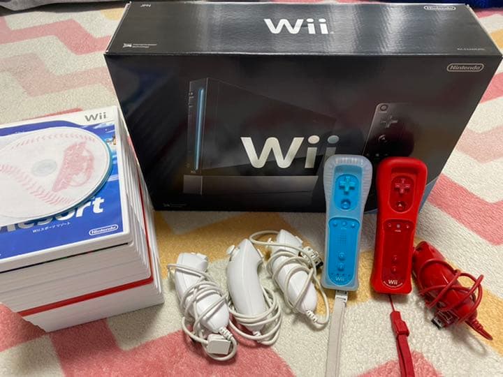 Wii本体　ソフト13個　別売り不可