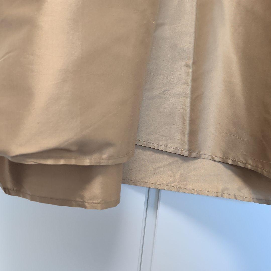 CAMIEL FORTGENS シルク フットボールシャツ M ベージュ 美品