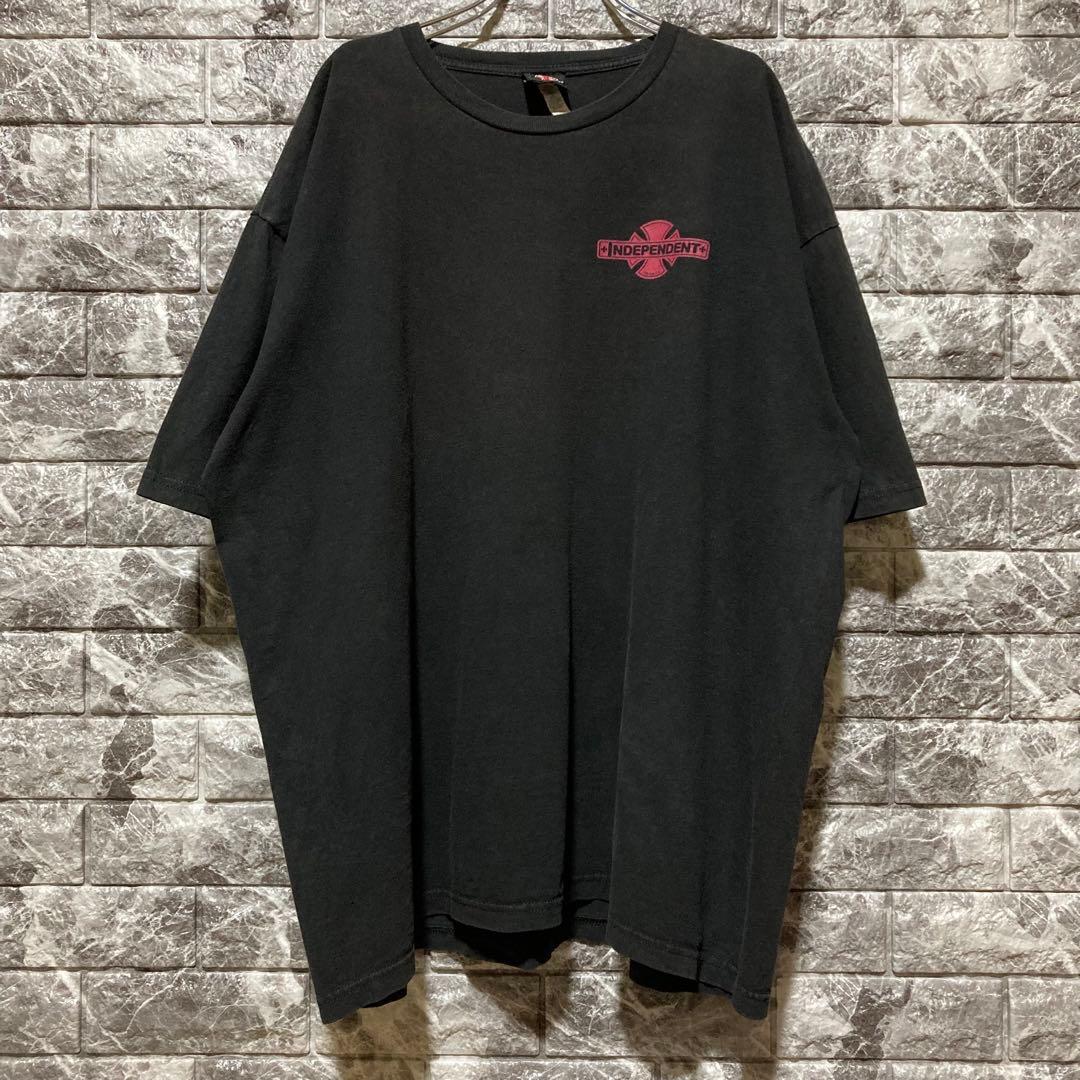 INDEPENDENT Tシャツ インディペンデント XXL BLACK ②①