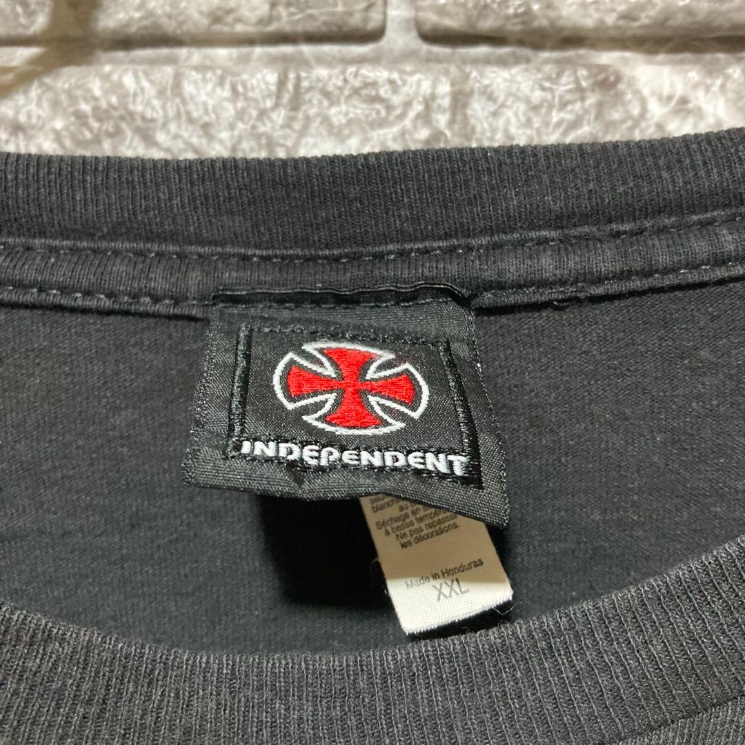 INDEPENDENT Tシャツ インディペンデント XXL BLACK ②①