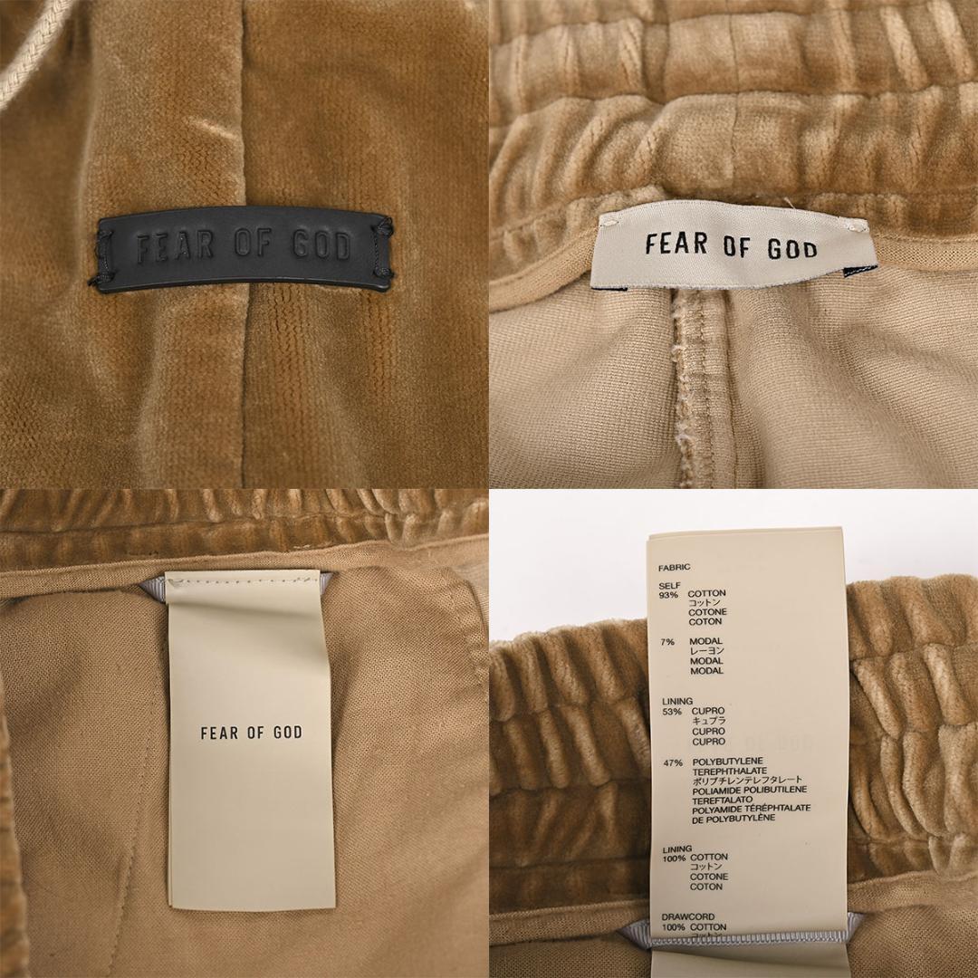 フィアオブゴッド サイド ストライプ パンツ ベロア FORUM PANT