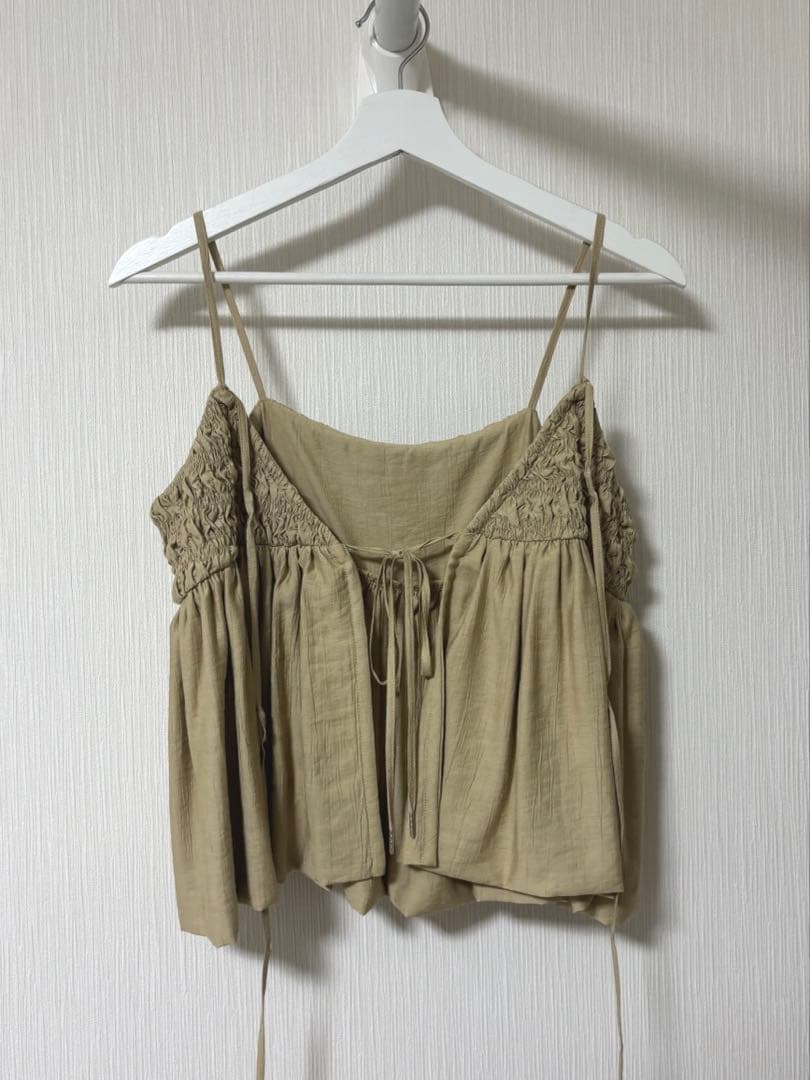 トップス Eaphi RANDOM SHIRRING 2WAY BUSTIER