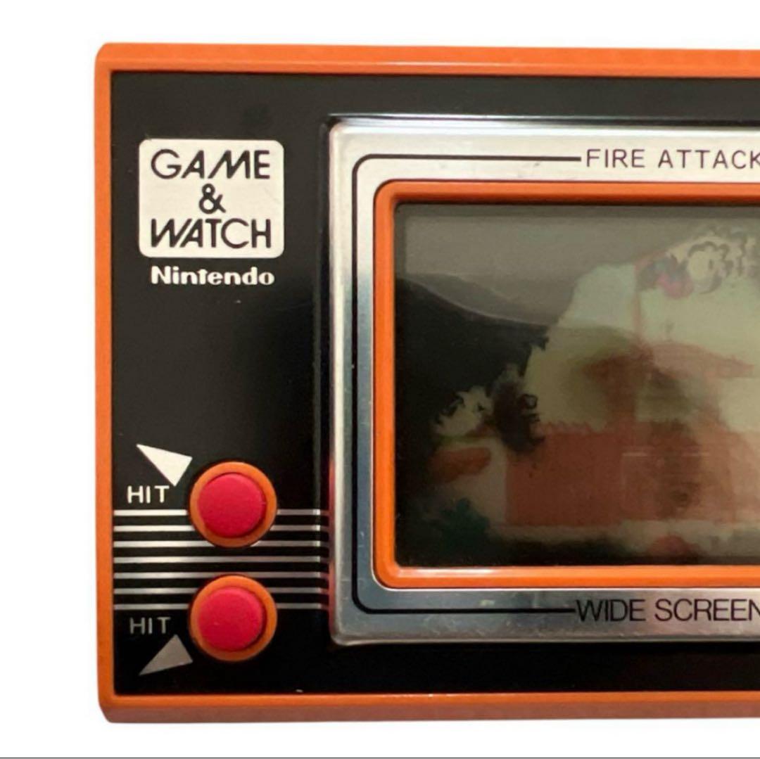 【超希少】任天堂 ゲーム&ウォッチ ファイアアタック FIRE ATTACK