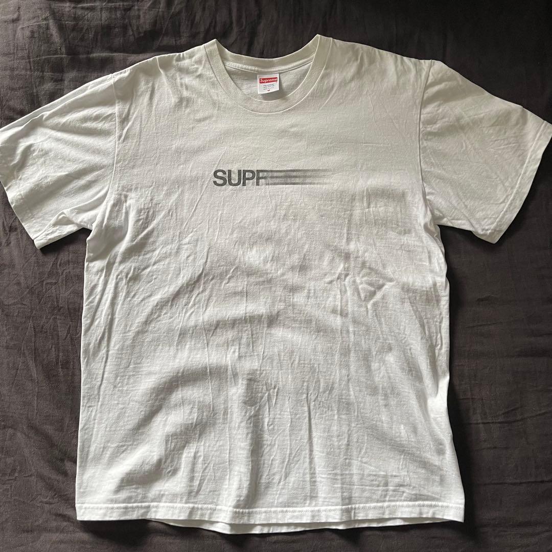 SUPREME モーションロゴ Tシャツ M