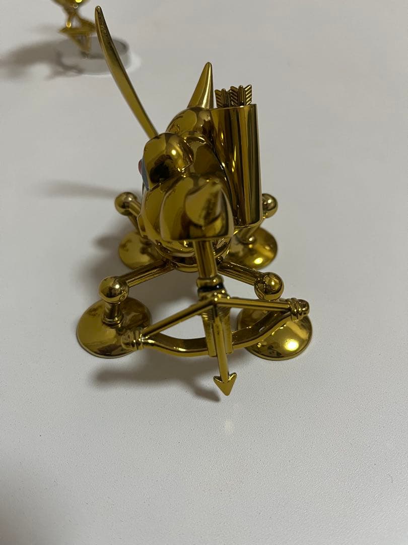 ドラクエメタリックモンスターズギャラリー　リペイント品　キラーマシン系ゴールド