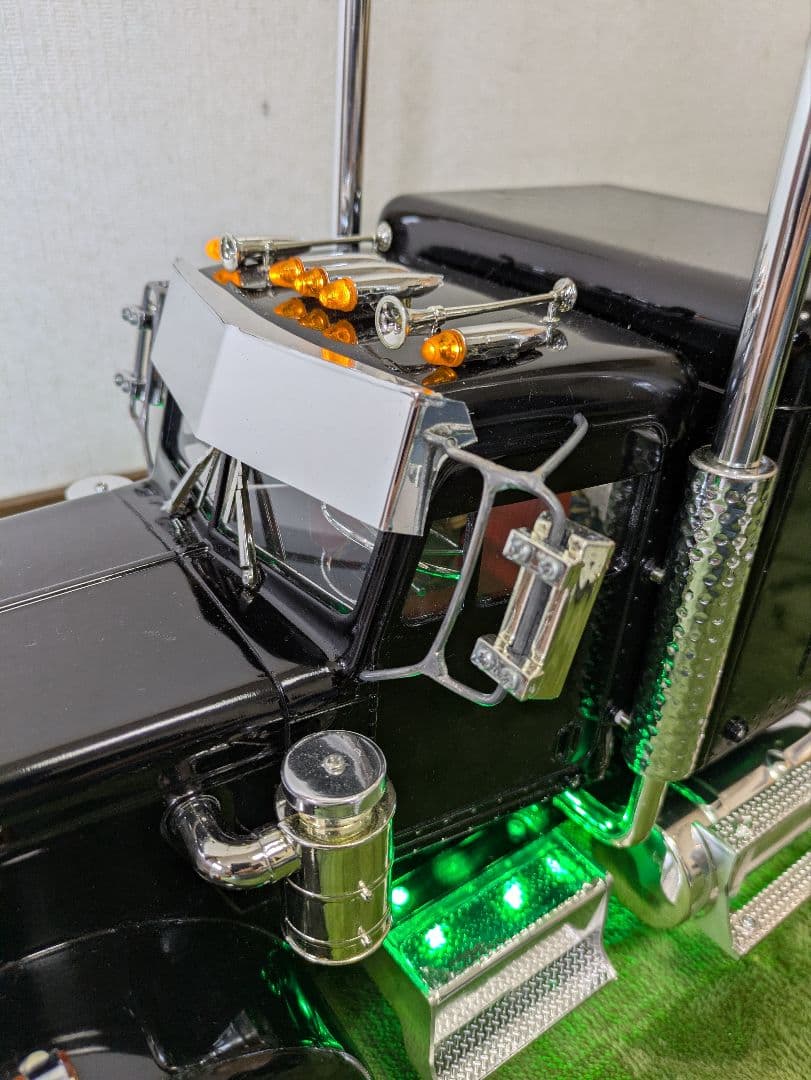 1/14 トレーラー　タンクローリー　エンジンサウンド　LED