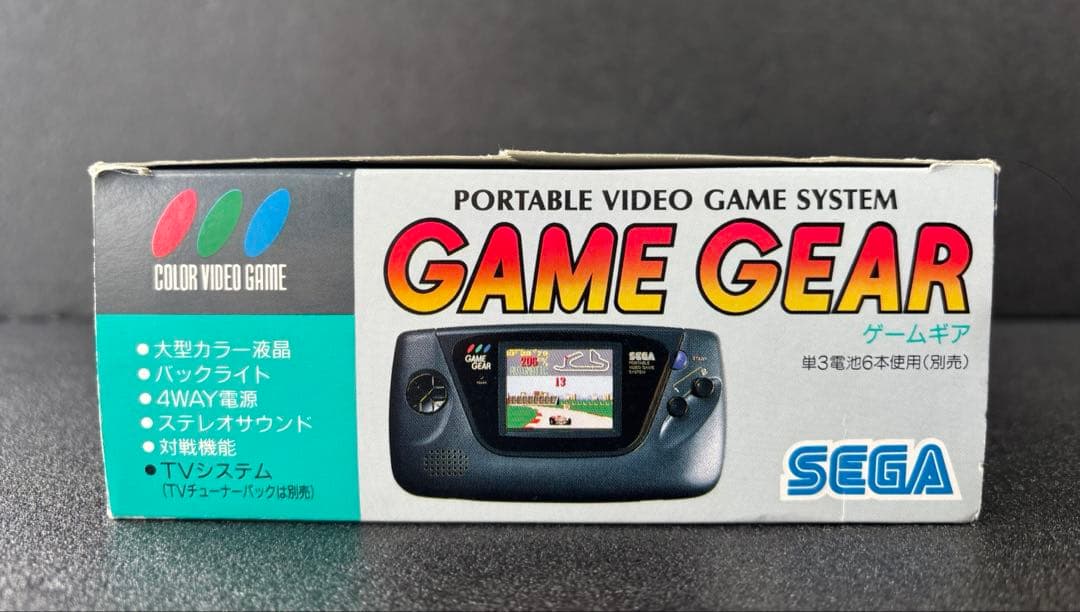【新品未使用】SEGA GAME GEAR ゲームギア 本体 HGG-3210