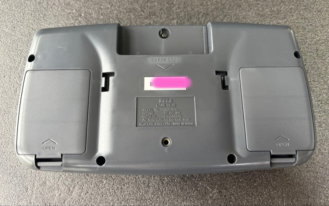 【新品未使用】SEGA GAME GEAR ゲームギア 本体 HGG-3210