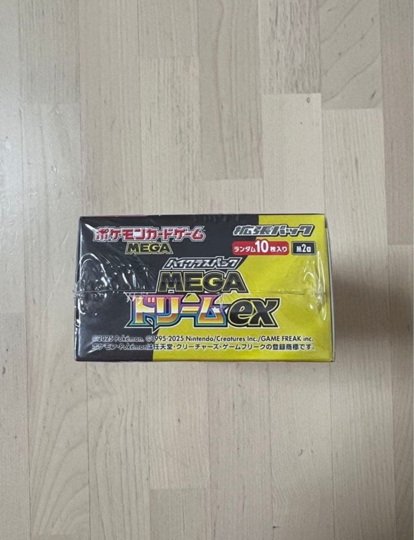 【シュリンク付き】ポケモンカード MEGAドリームex 1BOX