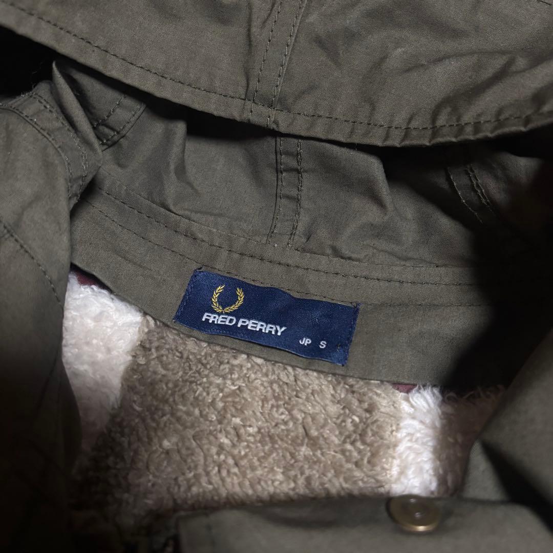 美品　FRED PERRY フレッドペリー　ライナー付き　モッズコート