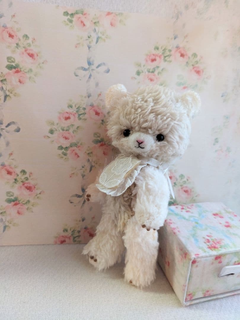 Handmade　テディベア　ほわほわくまちゃん♡ Doll