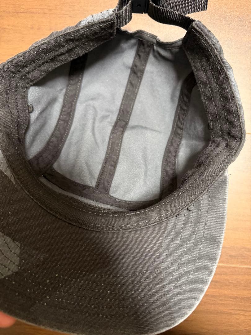 帽子 Supreme GRAY camo camp cap