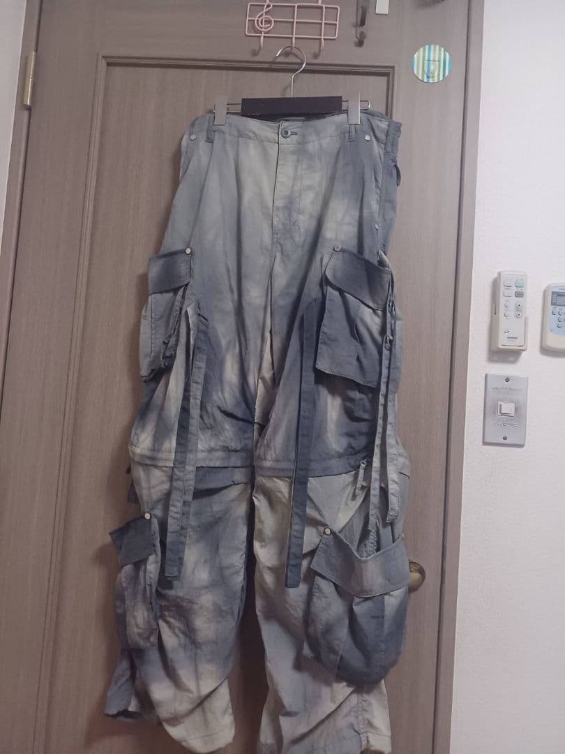 philtheory タイダイワッシャーテクノパンツ