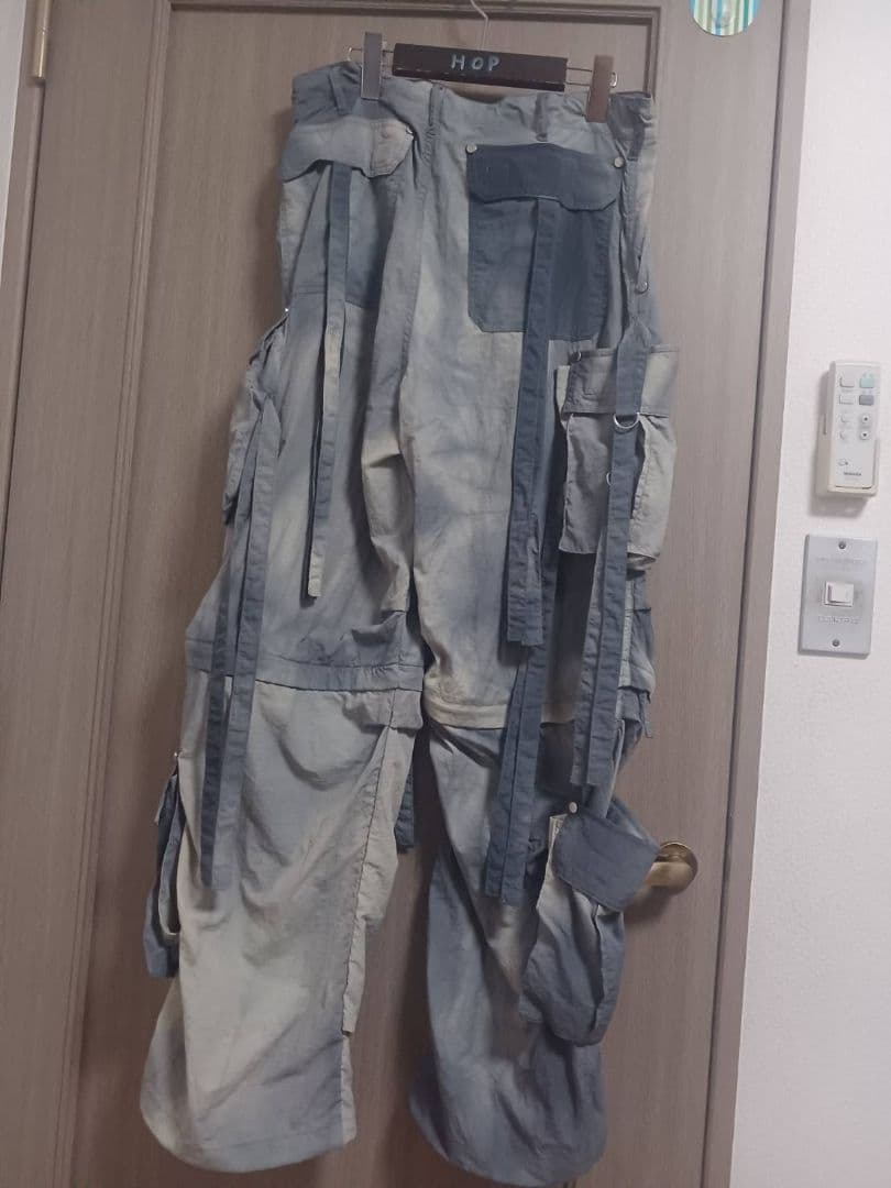 philtheory タイダイワッシャーテクノパンツ