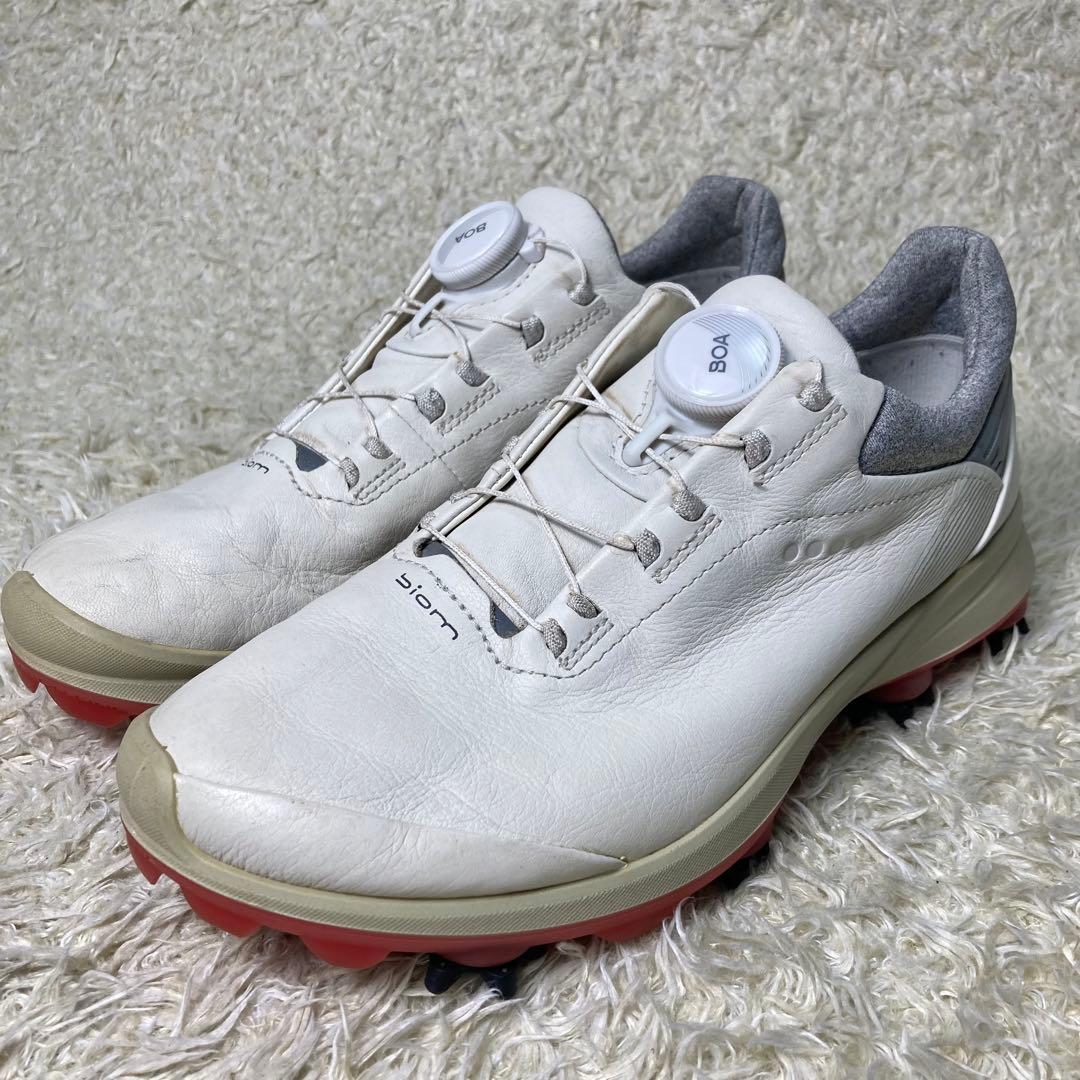 『美品』ECCO GOLF バイオム G3 ゴアテックス BOA ゴルフシューズ