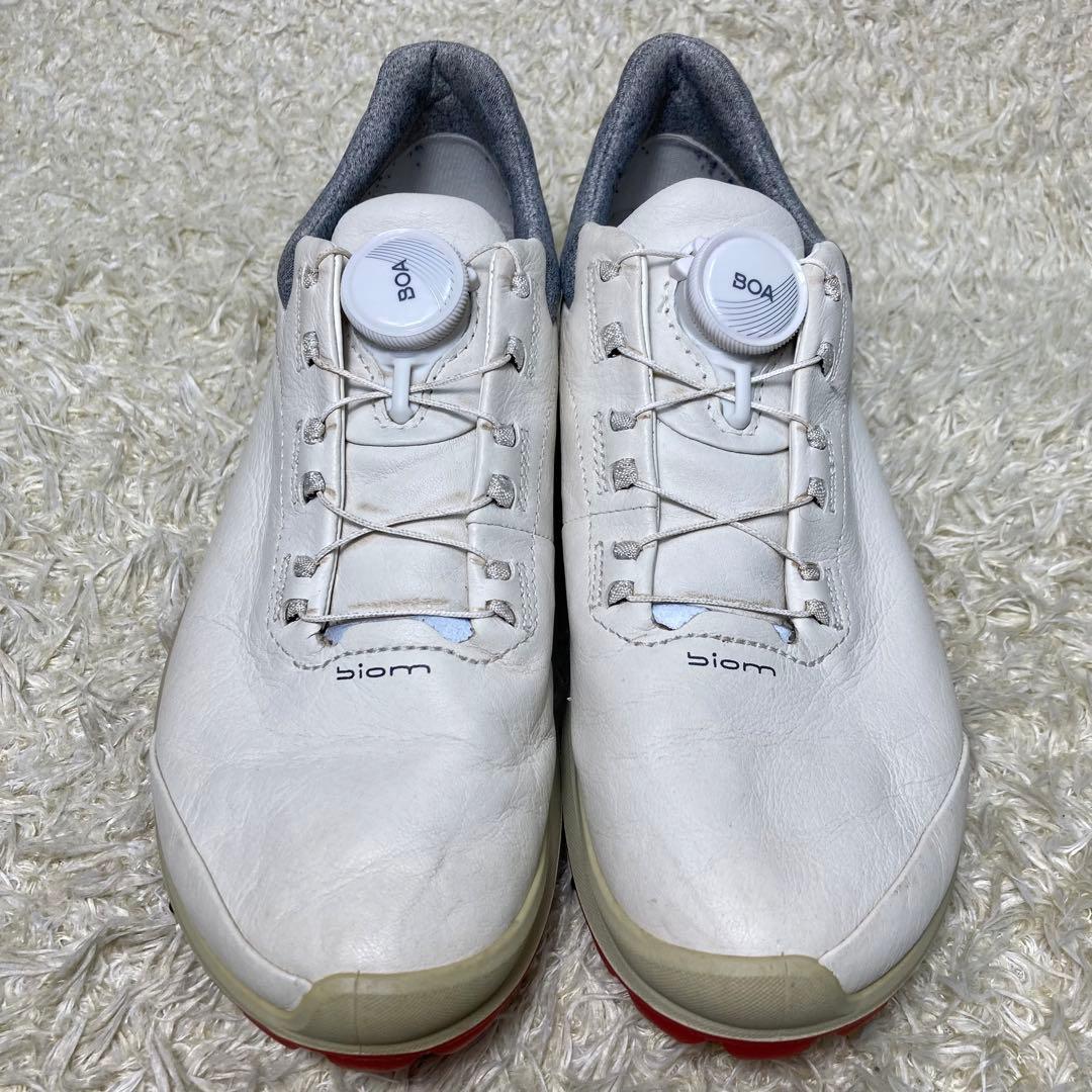 『美品』ECCO GOLF バイオム G3 ゴアテックス BOA ゴルフシューズ