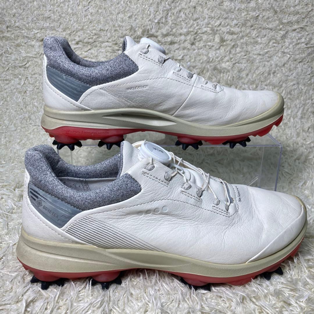 『美品』ECCO GOLF バイオム G3 ゴアテックス BOA ゴルフシューズ