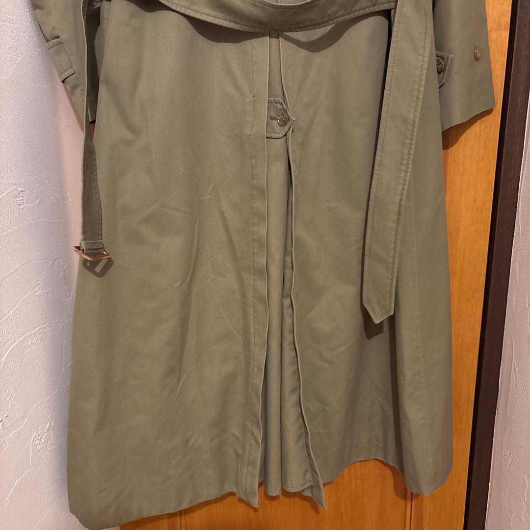 バーバリー　トレンチコート　カーキ　Burberry