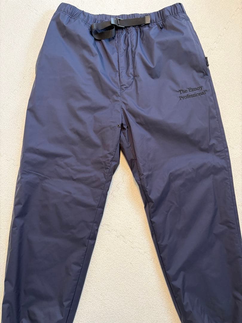 ENNOY NYLON PADDED PANTS　中綿シャカ　24AWネイビー