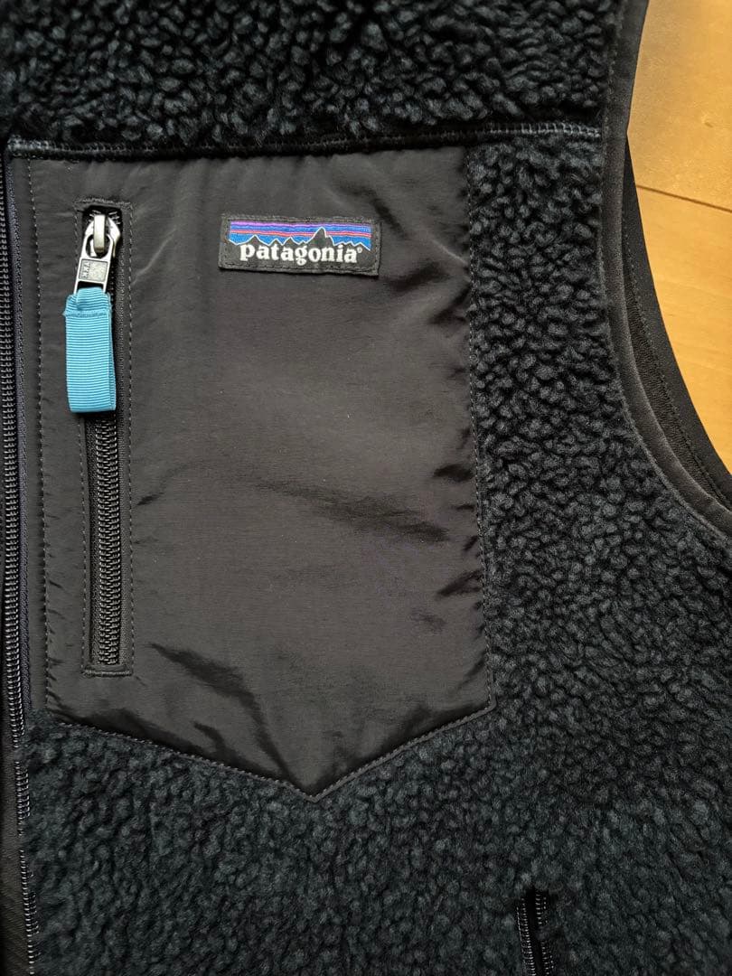 極美品　patagonia パタゴニア　レトロxベスト ブラック