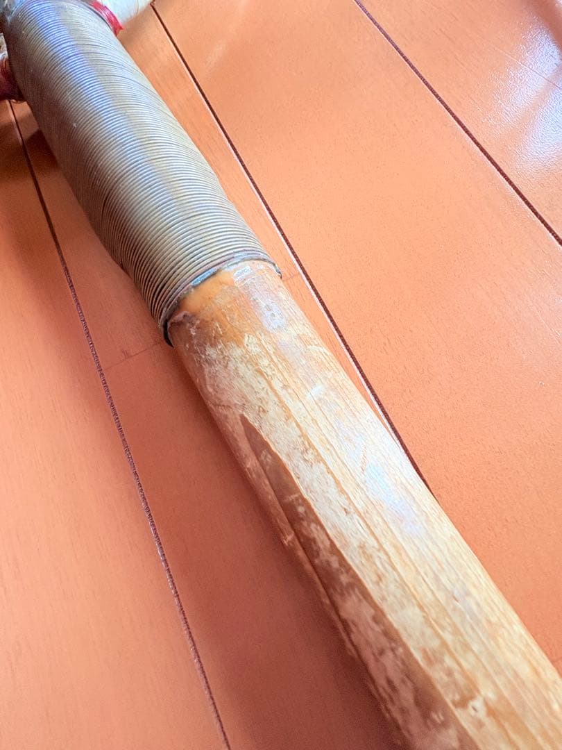 阿波踊り　鉦カネ 鳴物 鼓鉦 鐘　金具.木製柄持ち手 バチ付き だんじり