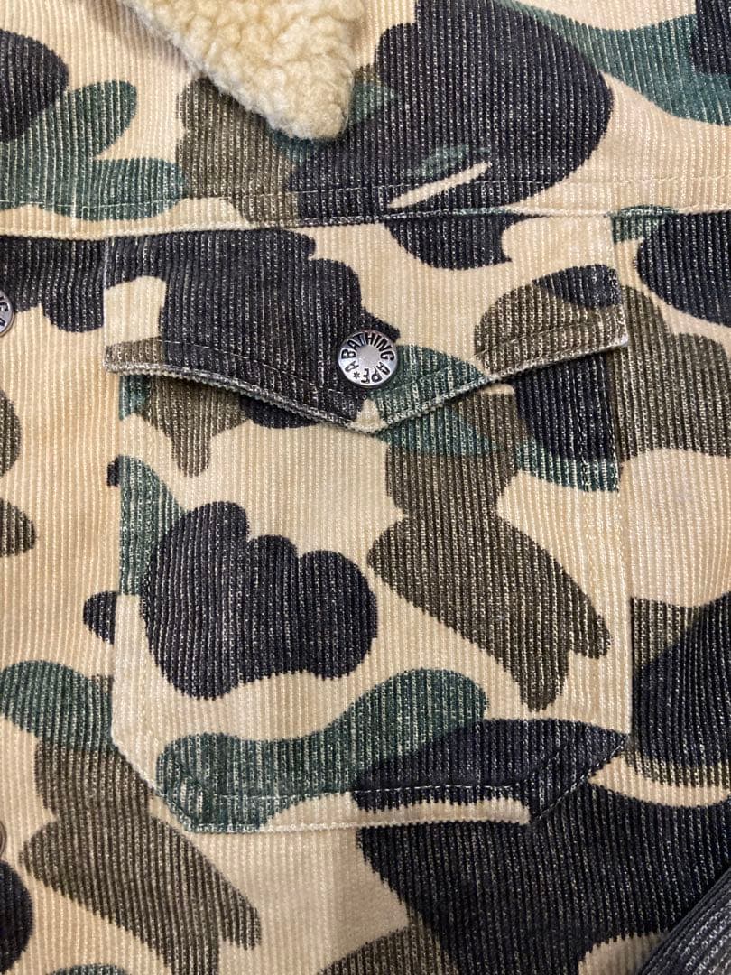 【初期作】 BAPE 1ST CAMO CORDUROY JACKET NIGO