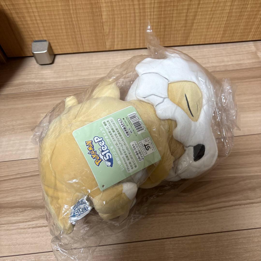 ポケモン ぬいぐるみ もっちり Pokémon Sleep おやすみ カラカラ