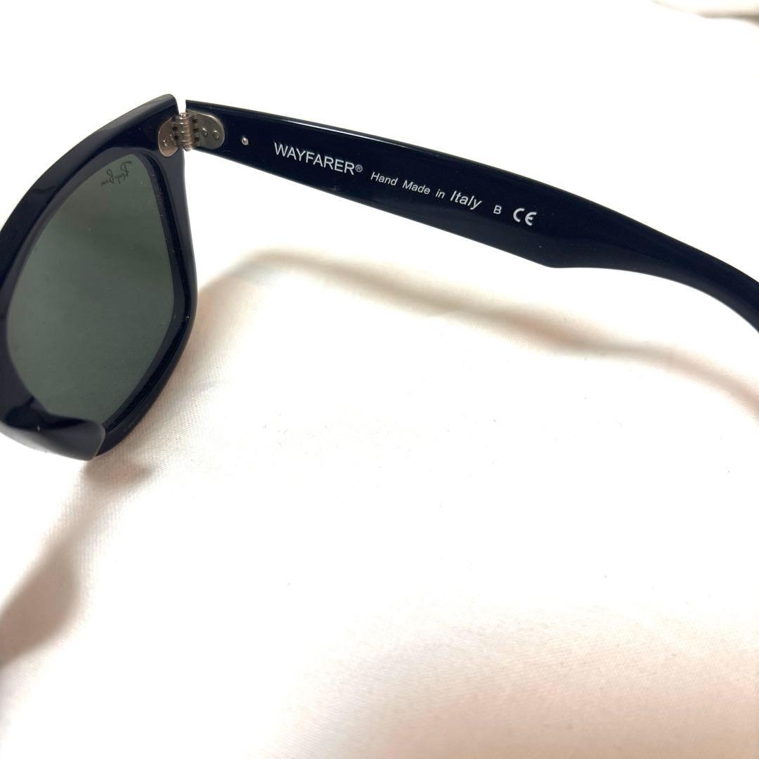 Ray-Ban Wayfarer ブラックサングラス【美品】