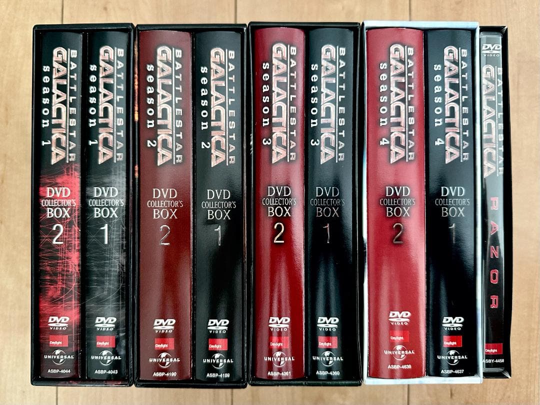Battlestar Galactica DVDコレクターズボックス+RAZOR