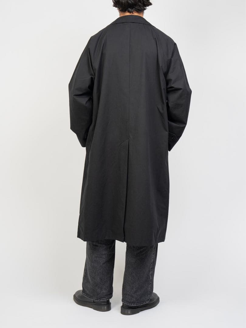 ジャケット・アウター OVY Cotton Bal Collar Over Coat (black)