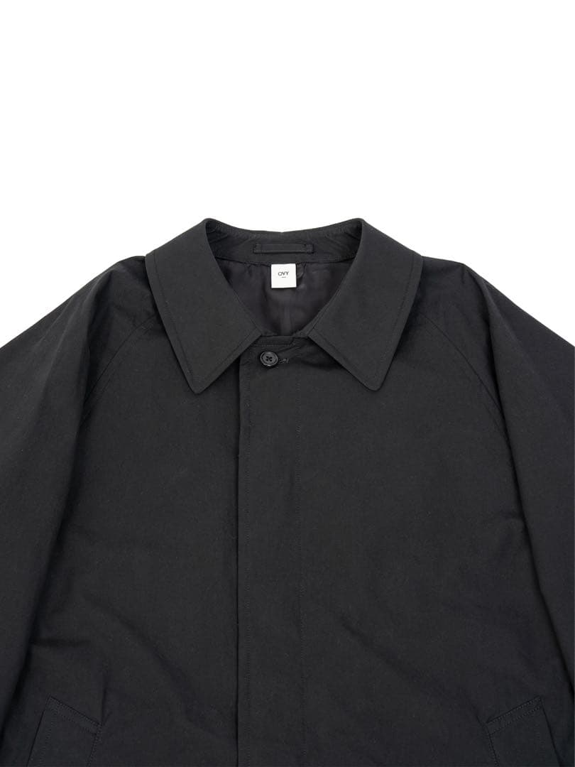 ジャケット・アウター OVY Cotton Bal Collar Over Coat (black)