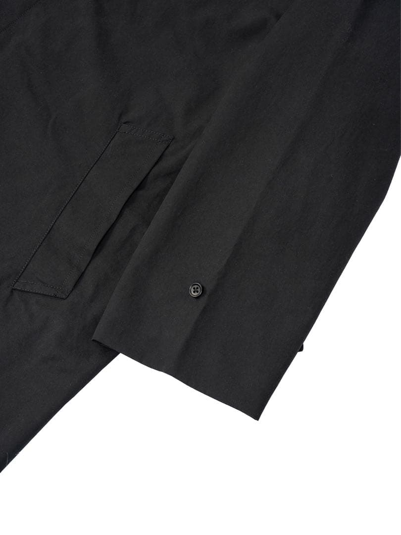 ジャケット・アウター OVY Cotton Bal Collar Over Coat (black)