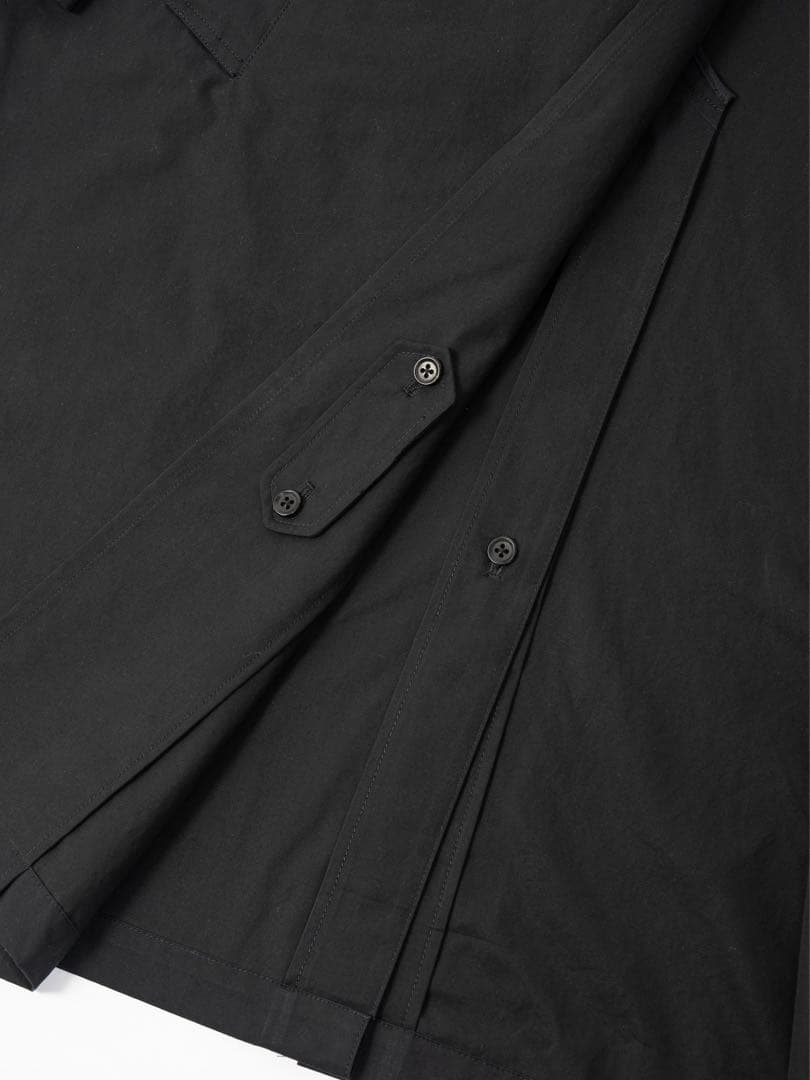 ジャケット・アウター OVY Cotton Bal Collar Over Coat (black)